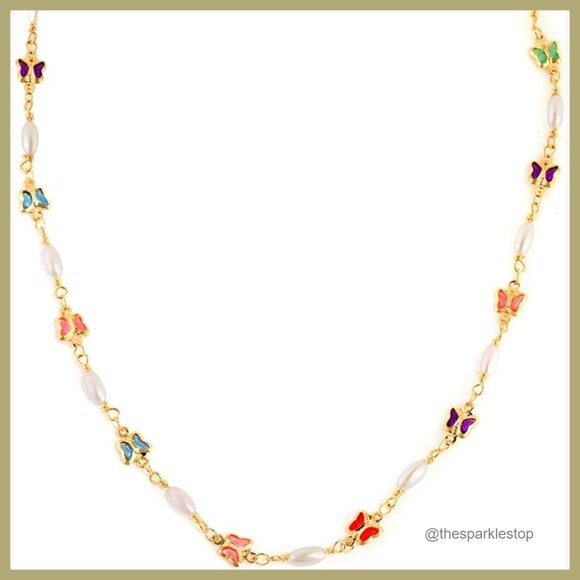 Jewelry - 14K Gold Y-Shaped Necklace, Dainty Long Layered Chain Drop